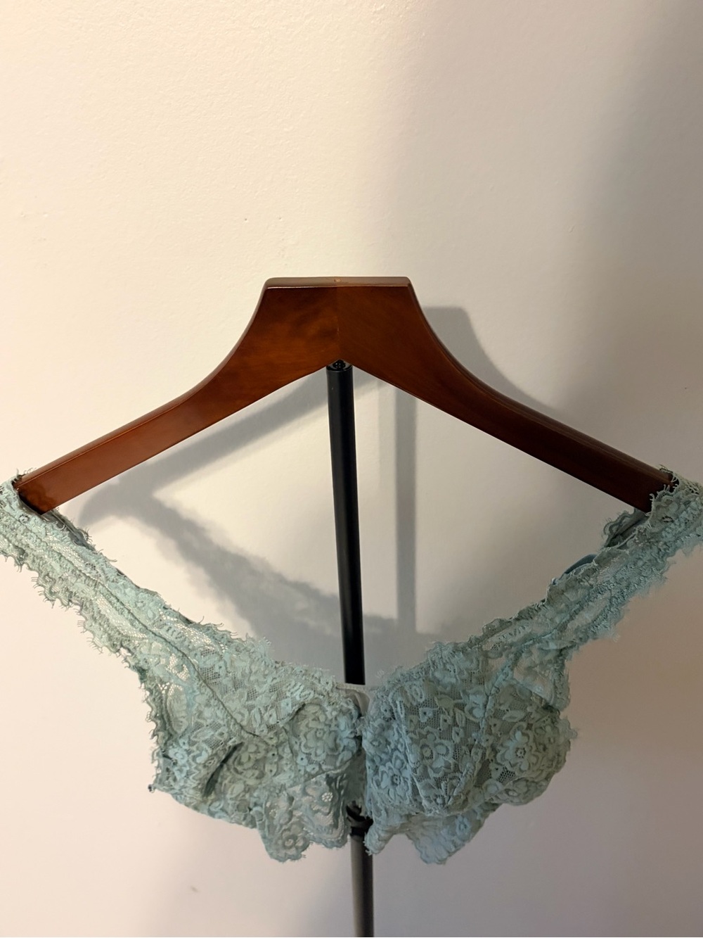aerie Lace Underwire Bra in Sage